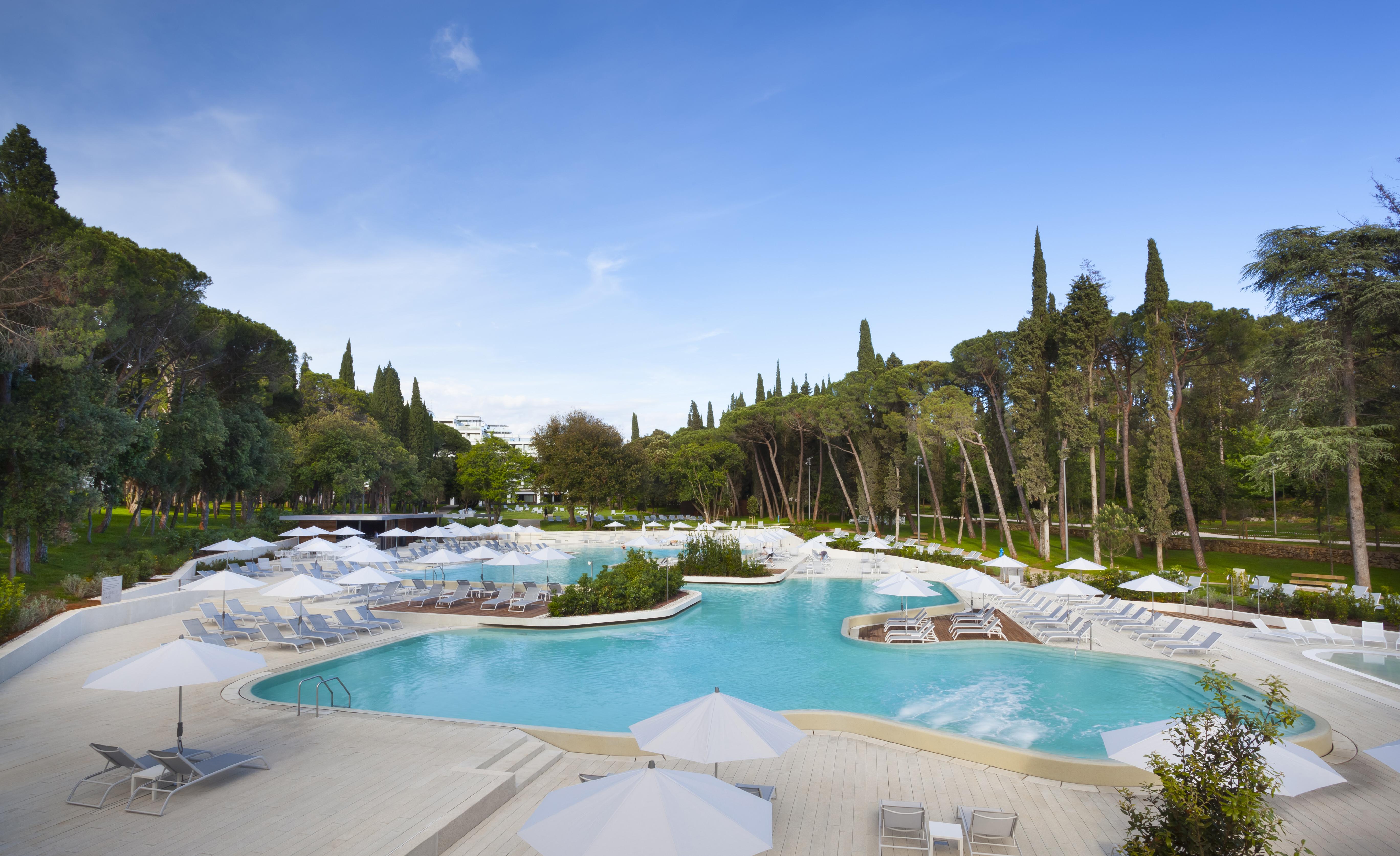 Lone Hotel By Maistra Collection Rovinj Dış mekan fotoğraf The pool at the resort