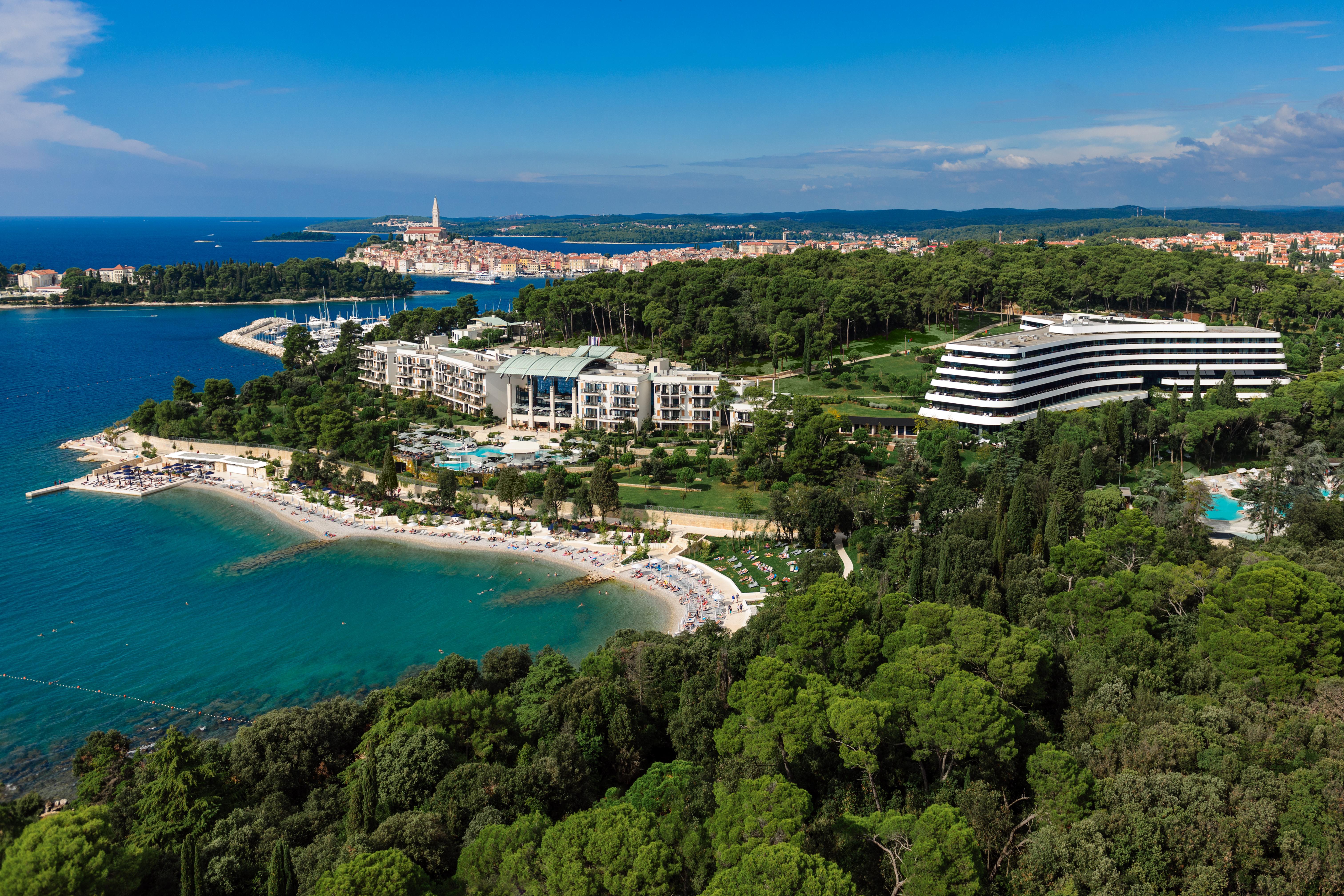 Lone Hotel By Maistra Collection Rovinj Dış mekan fotoğraf View of the hotel